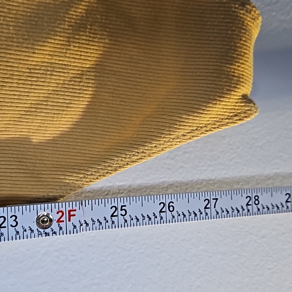 American Eagle Yellow Comfortable Bodysuit Size Medium - Picture 5 of 9